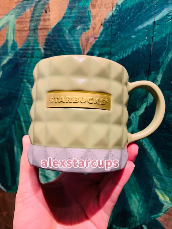 Starbucks 2022 China Green Diamond 14oz Mug