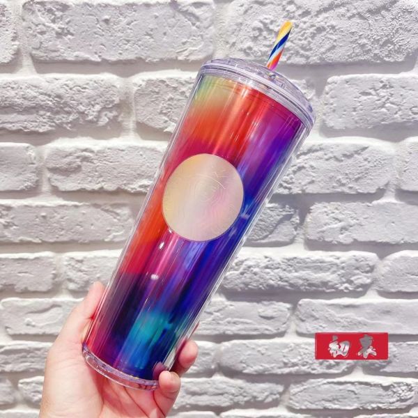 Starbucks 2022 Taiwan Raibow Dome 24oz Cup Tumbler