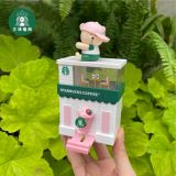 Starbucks 2022 China Coffee House Cute Bear Pink Or Brown Night Light