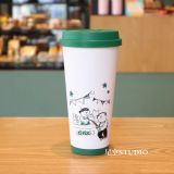 Starbucks 2022 China Siren Logo Green Lid 17oz SS Tumbler