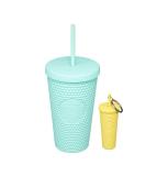 Starbucks 2022 Korea Summer Mint Grande Studded And Yellow Ornament Keychain Set