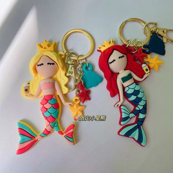 Starbucks 2020 China Siren Mermaid Keychain