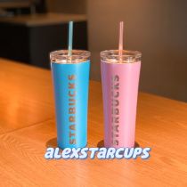 Starbucks 2018 China Summer Blue or Pink 12oz SS Cup Tumbler