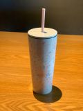 Starbucks 2019 China Pink Sakura Blossom 16oz SS Cup Tumbler