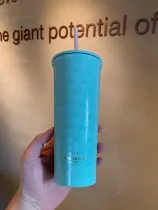 Starbucks 2020 China Anniversary Blue Shell 20oz SS Cup Tumbler