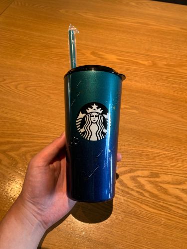 Starbucks 2019 China Blue Starry Sky 20oz SS Cup Tumbler