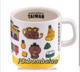 Starbucks 2022 Taiwan Line Friends 12oz Mug with gift box