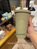 Starbucks 2022 Japan Summer Khaki Green 16oz Grande Studded Cup Tumbler