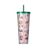 Starbucks 2022 Korea Line Friends 24oz Cup Tumbler no box when shipping and shipping in the middle of Aug.
