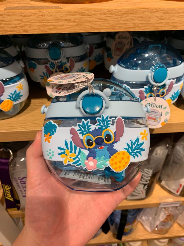 Miniso Disney Stitch 14oz Children Round Plastic Straw Cup Tumbler not starbucks