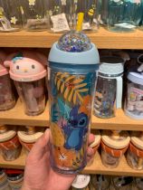 Miniso Disney Stitch Rolling Ball 13oz Plastic Straw Cup Tumbler not starbucks