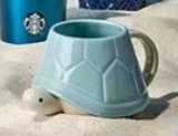 Starbucks 2022 Korea Summer Sea Turtle Mug ship in the middle of Aug.