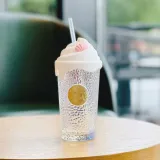 Starbucks 2022 China Summer Ice Cream 15oz Glass Cup