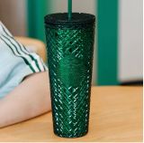 Starbucks 2022 China Classical Green Jewel 24oz Cup Tumbler