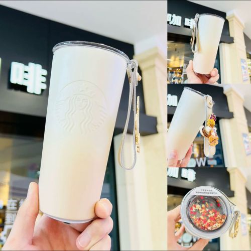Starbucks 2022 China Autumn Gold Maple Leaves 12oz SS Cup Tumbler