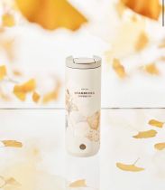 Starbucks 2022 China Autumn Ginkgo Siren Logo 16oz Cup Tumbler
