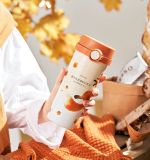 Starbucks 2022 China Autumn Fox and Maple Leaves 16oz SS Cup Tumbler