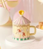 Starbucks 2022 China Summer Carousel 12oz Mug