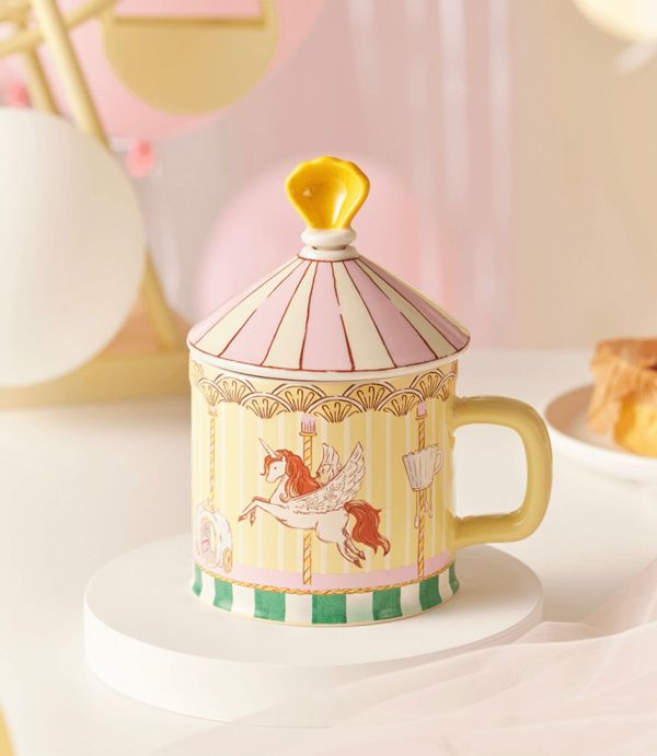Starbucks 2022 China Summer Carousel 12oz Mug