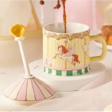 Starbucks 2022 China Summer Carousel 12oz Mug