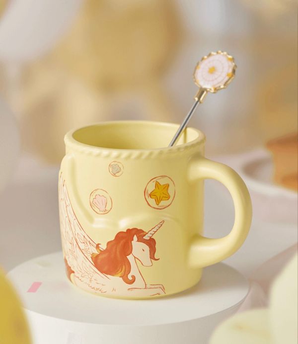 Starbucks 2022 China Summer Relief Carousel 12oz Mug