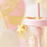 Starbucks 2022 China Summer Contigo Pink Balloon 18oz Plastic Tumbler