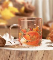 Starbucks 2022 China Autumn Sweet Dream Fox 14oz Glass Cup