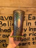 Starbucks 2022 China Autumn Milky Tea Champagne Gold Jewel 24oz Cup Tumbler