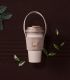 Starbucks 2022 China coffee grounds 16oz Double Wall Cup Tumbler with sleeve