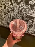 Starbucks 2022 China Anniversary Pink Glitter Gradient Scale 24oz Cup Tumbler