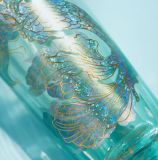 Starbucks 2022 China Anniversary Ocean Siren Mermaid 20oz Glass Cup Tumbler ship after 5th Oct.