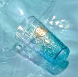 Starbucks 2022 China Anniversary Sea Blue Gradient Scale 16oz Glass Cup