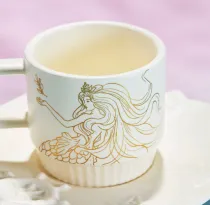 Starbucks 2022 China Anniversary Siren Mermaid 7oz Mug set