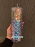 Starbucks 2022 China Colorful Unicorn Gradient Scale 24oz Cup Tumbler ship after 1st Nov.