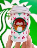 Starbucks 2022 China Christmas Led Night Light Ornament Cup Keychain( no batteries when shipping to Hawaii)