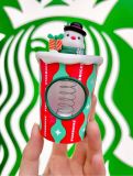 Starbucks 2022 China Christmas Led Night Light Ornament Cup Keychain( no batteries when shipping to Hawaii)