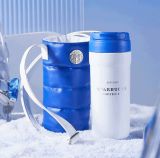 Starbucks 2022 China Double drinking mouth 23ozz SS Cup Tumbler with Sleeve