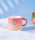 Starbucks 2022 China Pink Yellow Gradient Siren Logo 13oz Mug