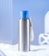 Starbucks 2022 China Blue Silver 20oz SS Sports Cup Tumbler