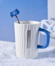 Starbucks 2022 China Glacier 13oz white Mug with Stick