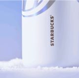 Starbucks 2022 China Ski Goggles White 20oz SS Sports Cup Tumbler