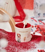 Starbucks 2022 China Christmas Happy Snowfield 16oz Mug with Stick