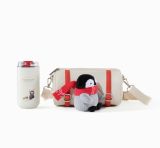 Starbucks 2022 China Christmas Penguin 12oz SS Cup Tumbler with Bag