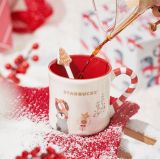 Starbucks 2022 China Christmas Happy Snowfield 16oz Mug with Stick