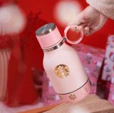 Starbucks 2022 China Christmas Happy Pet Pink 38oz SS Cup Tumbler