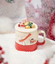 Starbucks 2022 China Christmas Gift 12oz Mug