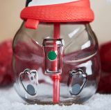 Starbucks 2022 China Christmas Cute Penguin 22oz Glass Cup