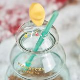 Starbucks 2022 China Christmas Tree 22oz Glass Straw Cup