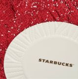 Starbucks 2022 China Christmas Polar Bear Sweater 14oz Mug with Coaster