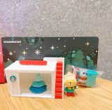 Starbucks 2022 China Christmas Music Dog Container Display Toy